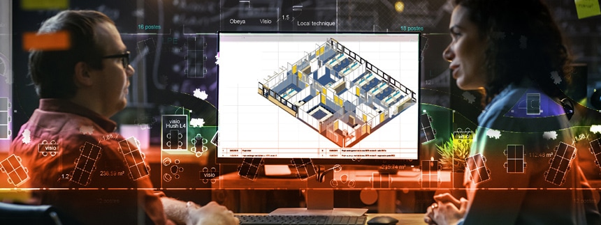 Axeo FM BIM maquette 3D