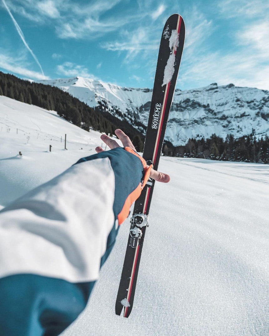 piste de ski alpes françaises