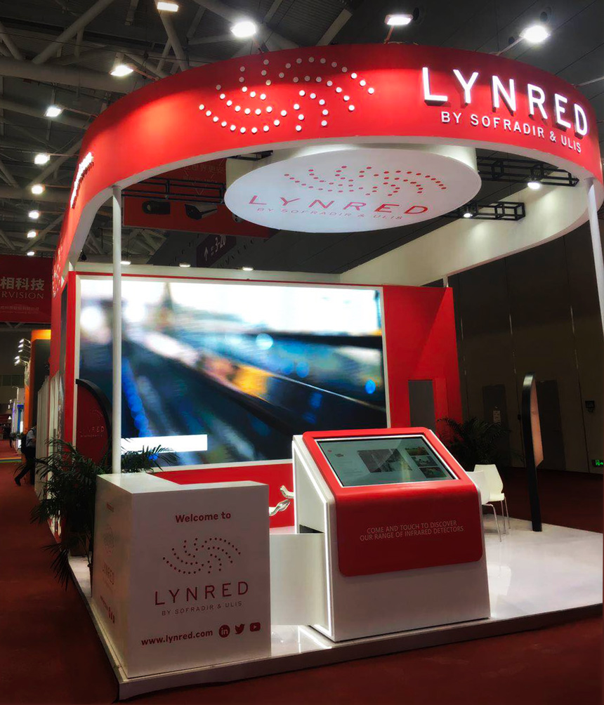 Stand Lynred au salon CIOE 2020