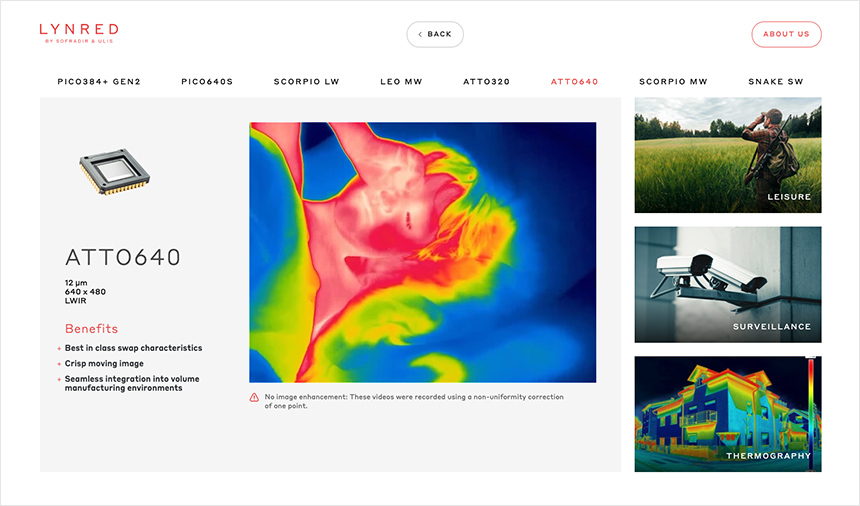 Lynred thermography