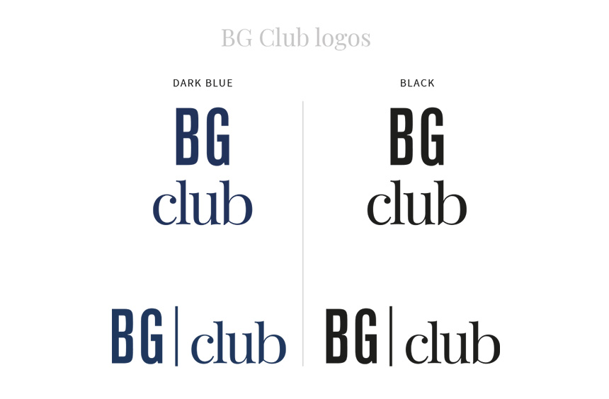 Logos du BG-club de Bongénie-Grieder