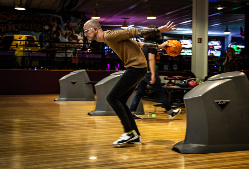 Aérodynamisme du lancer de boule.